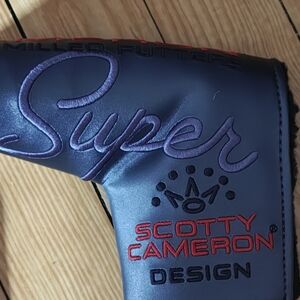 Scotty Cameron Black and Red Putter Cover 2 Available